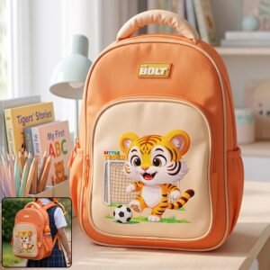 BolttigerKidsSchoolBag-WOSKU-01.jpg Cute Cartoon School Backpack � Lightweight & Spacious for Kids