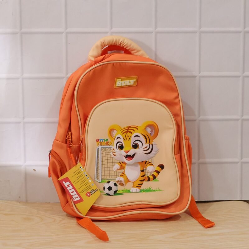 BolttigerKidsSchoolBag-live.jpg Cute Cartoon School Backpack � Lightweight & Spacious for Kids
