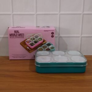 Box-8.jpg Spice Storage Box � 6 Compartments for Easy Kitchen Organization