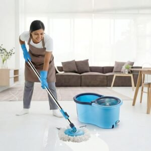 360 Degree Spin Mop � Effortless Floor Cleaning with Adjustable Handle
