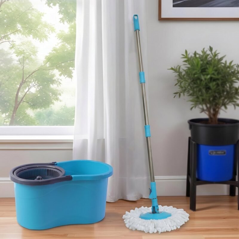 360 Degree Spin Mop � Effortless Floor Cleaning with Adjustable Handle