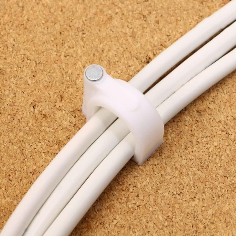 CableClips8MM-03.jpg Cable Clip – Heavy Duty 8mm Plastic Clip with Steel Nail for Wiring