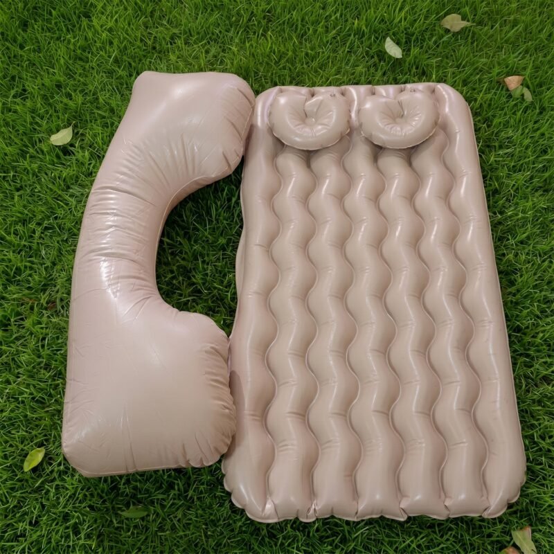 CarAirMattressBed-03.jpg Car Air Mattress � Travel Comfort with Inflatable Pump & Pillows