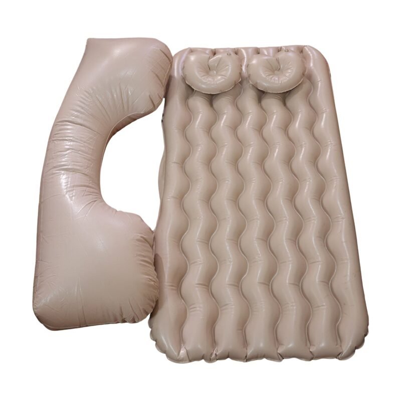 CarAirMattressBed-04.jpg Car Air Mattress � Travel Comfort with Inflatable Pump & Pillows