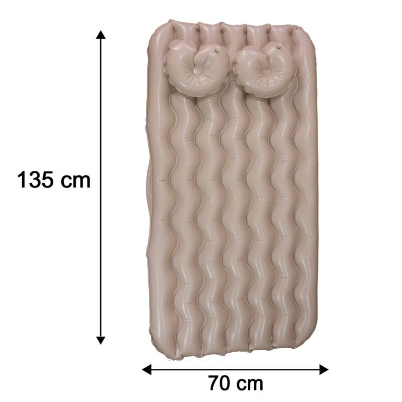 CarAirMattressBed-size.jpg Car Air Mattress � Travel Comfort with Inflatable Pump & Pillows