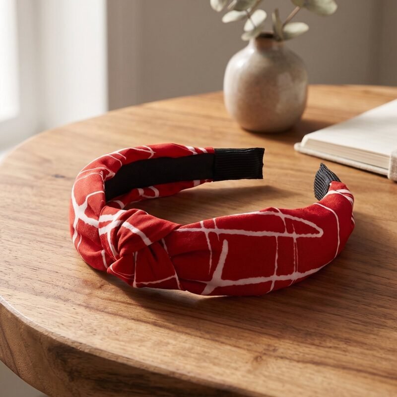 Printed Knot Hairband � Stylish & Comfortable for Women