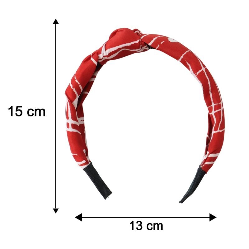 Printed Knot Hairband � Stylish & Comfortable for Women