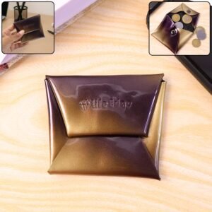 Coin-Purse-01.jpg Coin Pouch � Compact, Foldable PU Leather Wallet for Daily Use