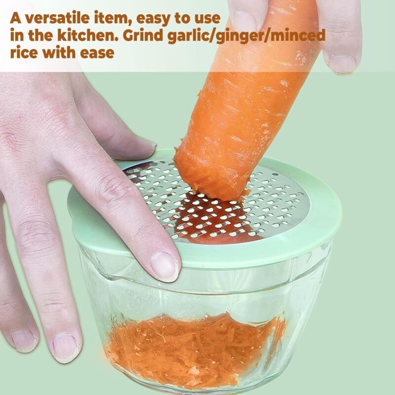 CornPeelingTool-05.jpg Manual Vegetable Grater – Multipurpose Shredder with Storage Bowl