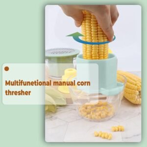 CornPeelingTool-06.jpg Manual Vegetable Grater – Multipurpose Shredder with Storage Bowl