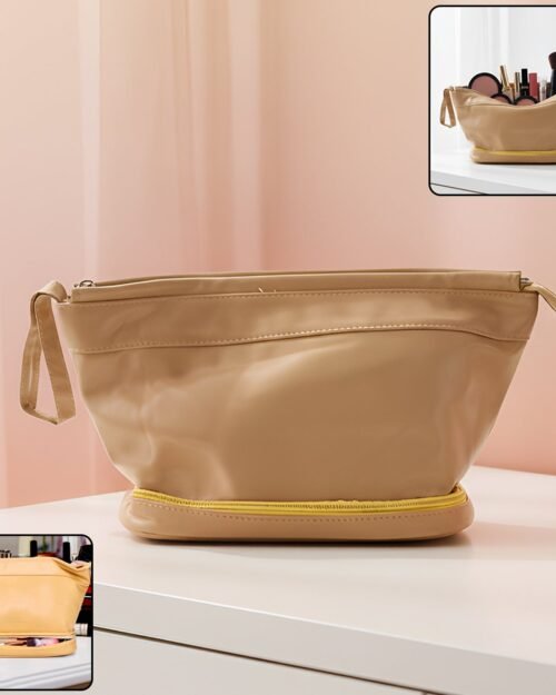 Cosmetic-Bag-01.jpg Makeup Storage Bag – Spacious Dual-Compartment Organizer