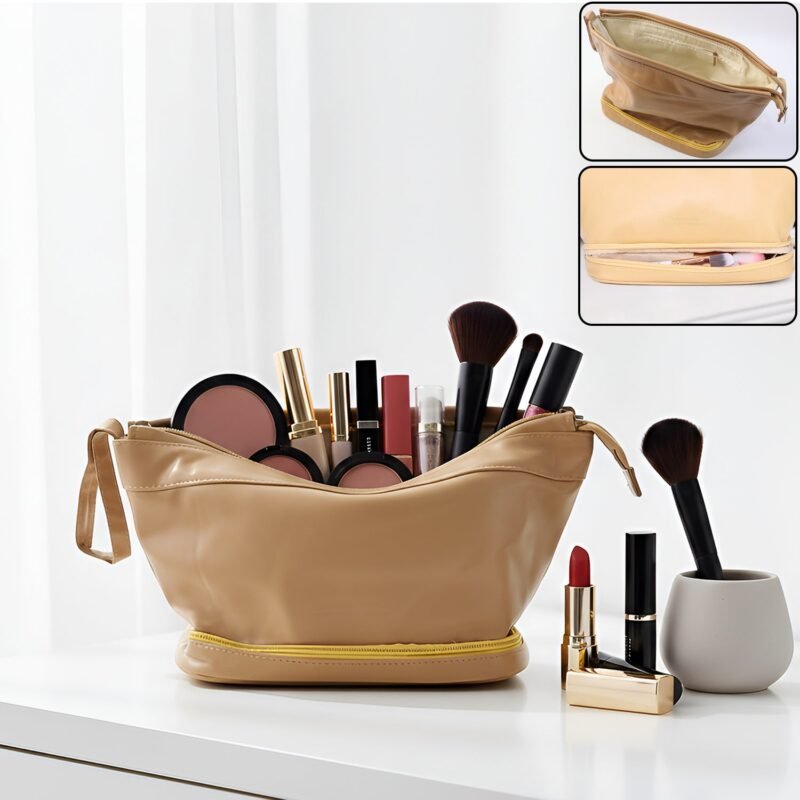 Cosmetic-Bag-02.jpg Makeup Storage Bag – Spacious Dual-Compartment Organizer
