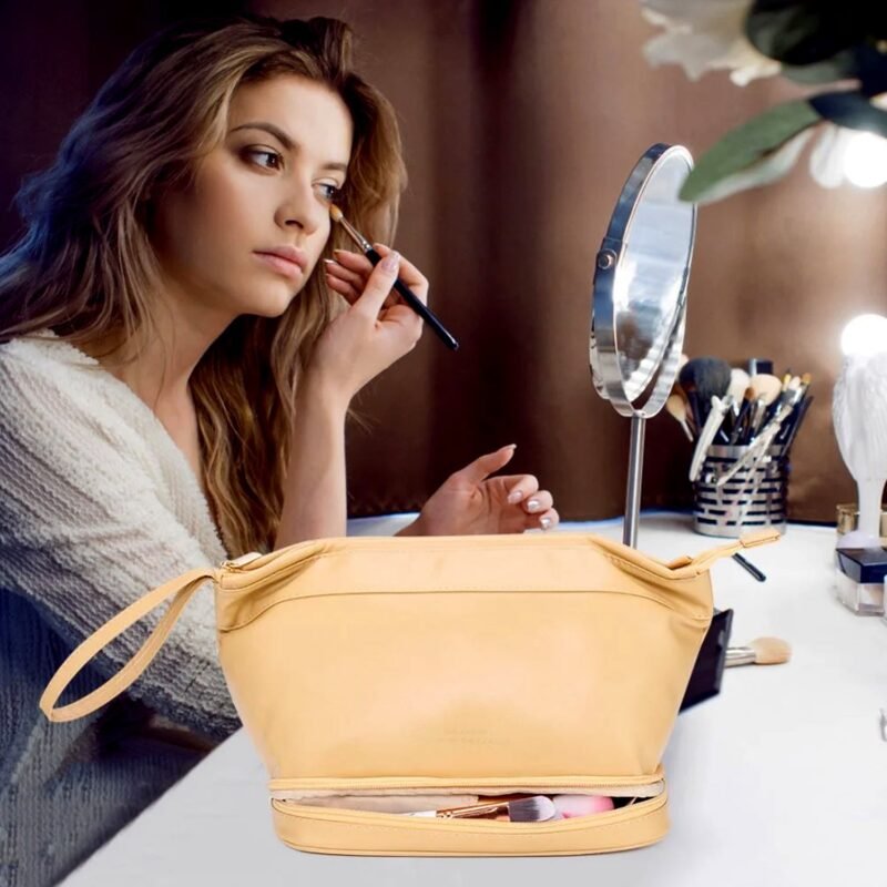 Cosmetic-Bag-07.jpg Makeup Storage Bag – Spacious Dual-Compartment Organizer
