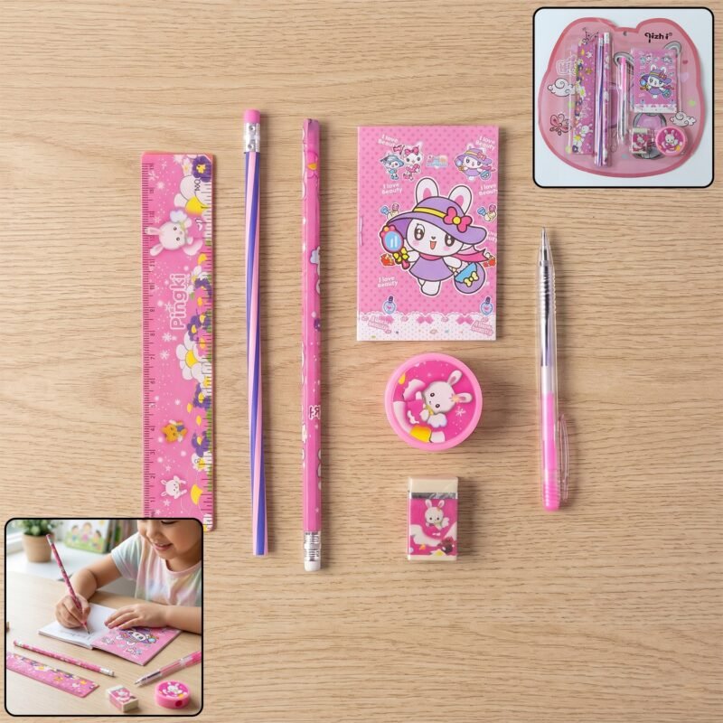 Kids Stationery Set � Complete 7-in-1 Creative School Supplies