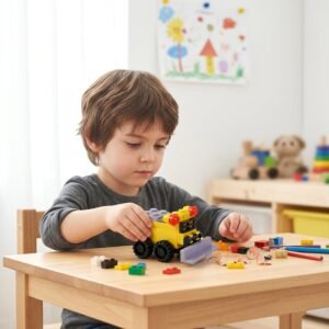 Cute Bulldozer Pencil Sharpener Toy � Fun & Durable Desk Accessory