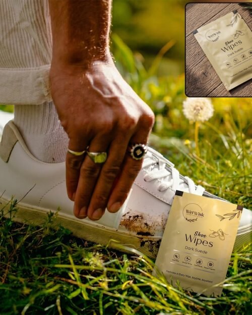 DarkSuedeShoeWipes-01.jpg Shoe Cleaning Wet Wipes � Fast Scrubbing & Travel-Friendly