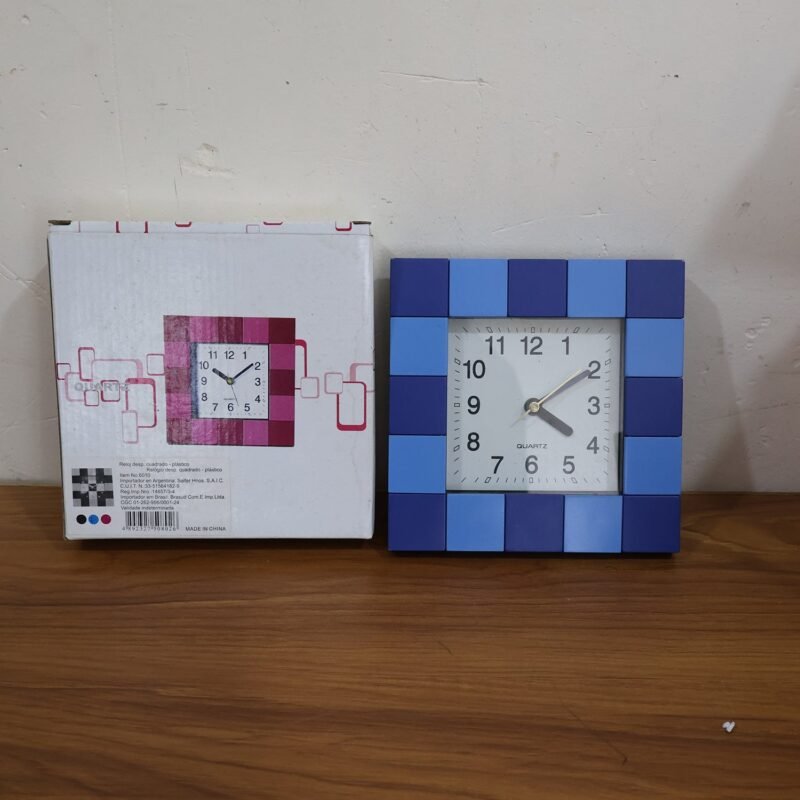 DeskClock-live.jpg Table Clock – Modern Square Quartz for Desk, Office & Home Decor