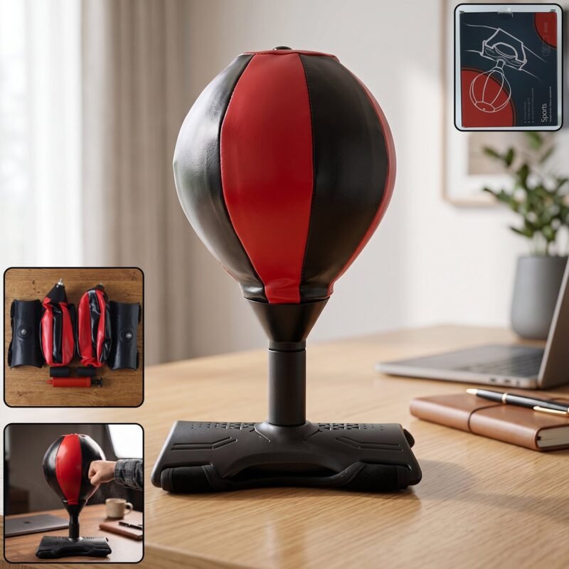 DesktopPunchBag-WOSKU-01.jpg Inflatable Punching Bag � Portable & Durable for Indoor Fitness