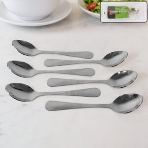 Dessert-Spoon-01.jpg Stainless Steel Dining Spoon Set – Durable 6-Piece Collection