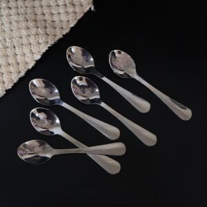Dessert-Spoon-02.jpg Stainless Steel Dining Spoon Set – Durable 6-Piece Collection