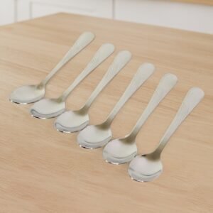 Dessert-Spoon-04.jpg Stainless Steel Dining Spoon Set – Durable 6-Piece Collection