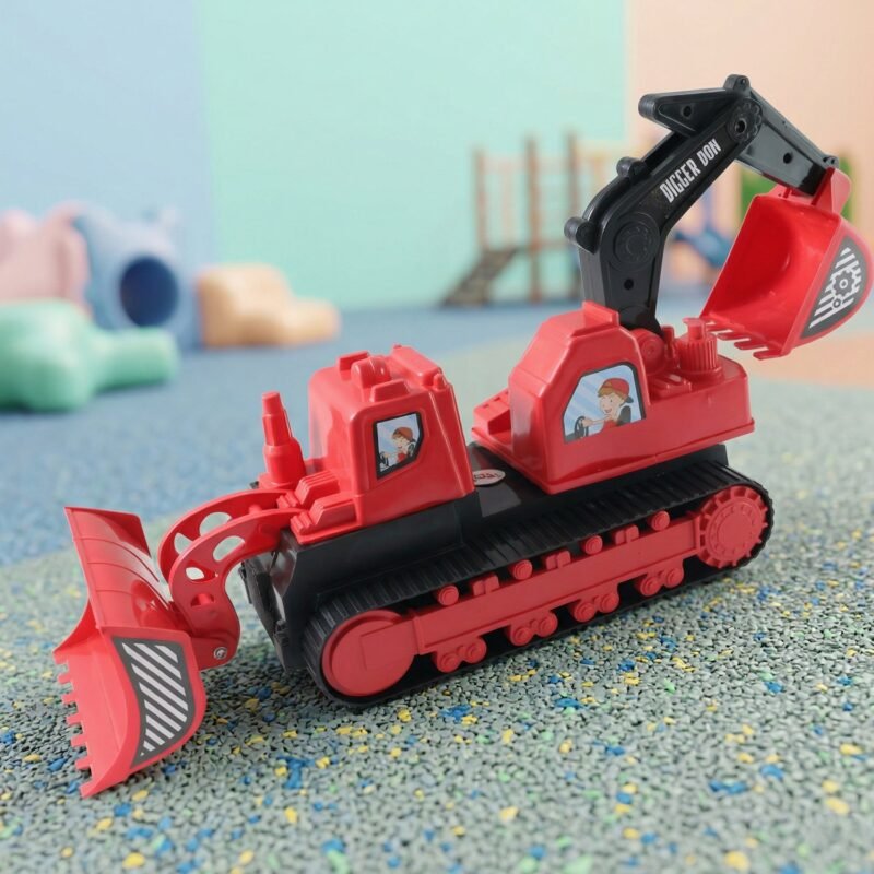 DiggerDonToy-05.jpg Digger Don Construction Track Toy – Realistic & Durable Kids Vehicle
