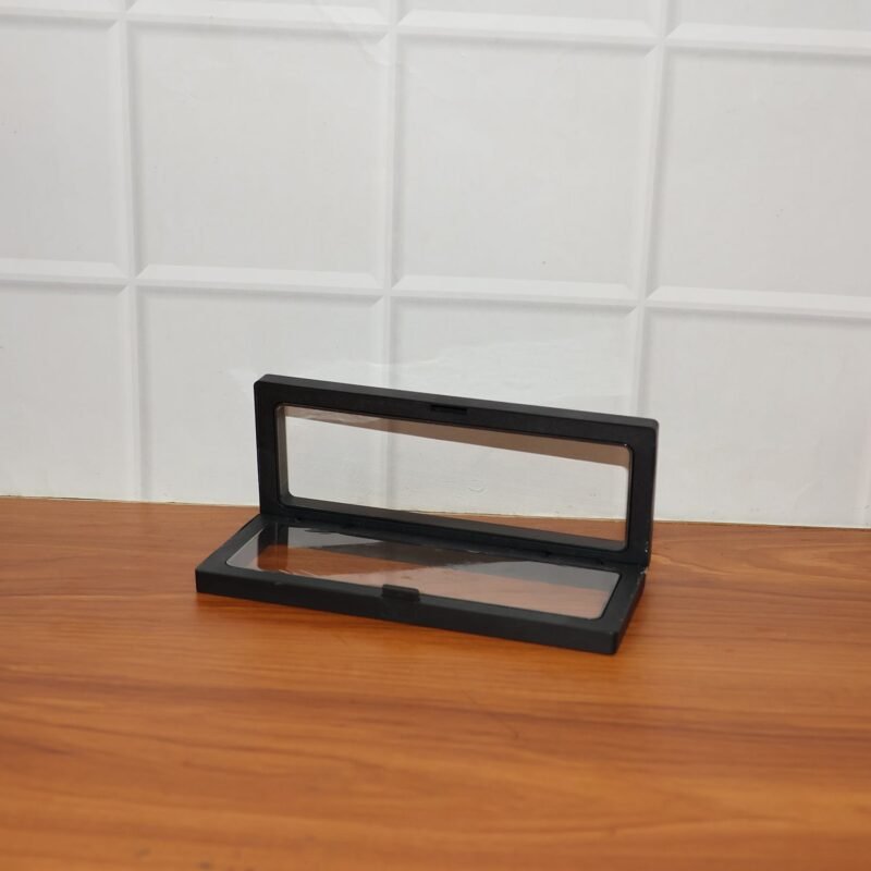 Jewellery Display Box – Transparent Floating Magnetic Frame 23x9 cm