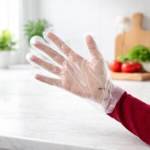 DisposableHandGloves01.jpg Disposable plastic hand gloves – lightweight food-safe cover