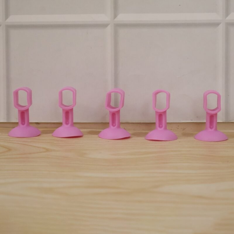 Silicone Door Stopper � Strong Suction Base for Wall Protection