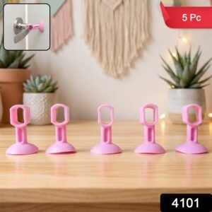 Silicone Door Stopper � Strong Suction Base for Wall Protection