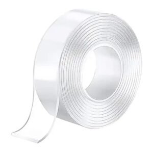 DoubleSidedTape-04.jpg Heavy Duty Transparent Nano Adhesive Tape – Reusable & Strong Grip