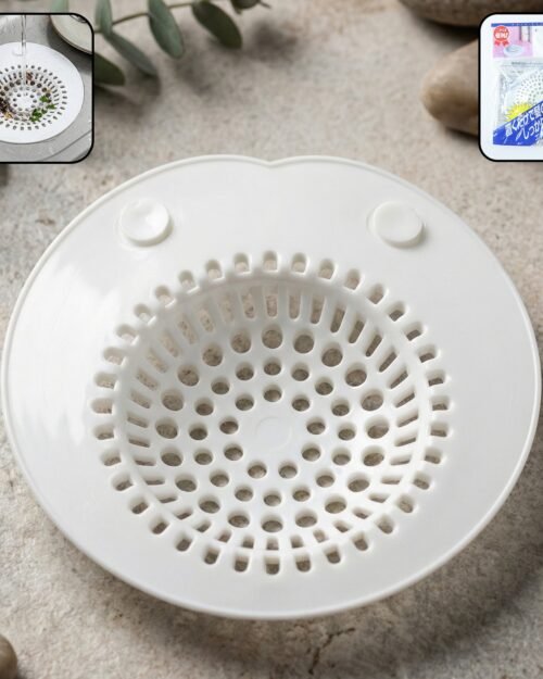 Flexible Silicone Sink Drain Strainer – Anti Clog Kitchen Filter