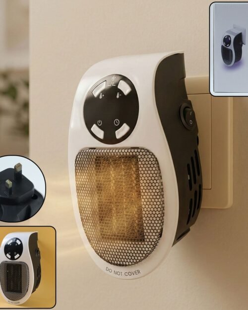 Portable Electric Room Heater – Compact 500W Space Heater for Small Indoor Spaces