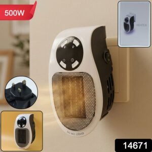 Portable Electric Room Heater – Compact 500W Space Heater for Small Indoor Spaces