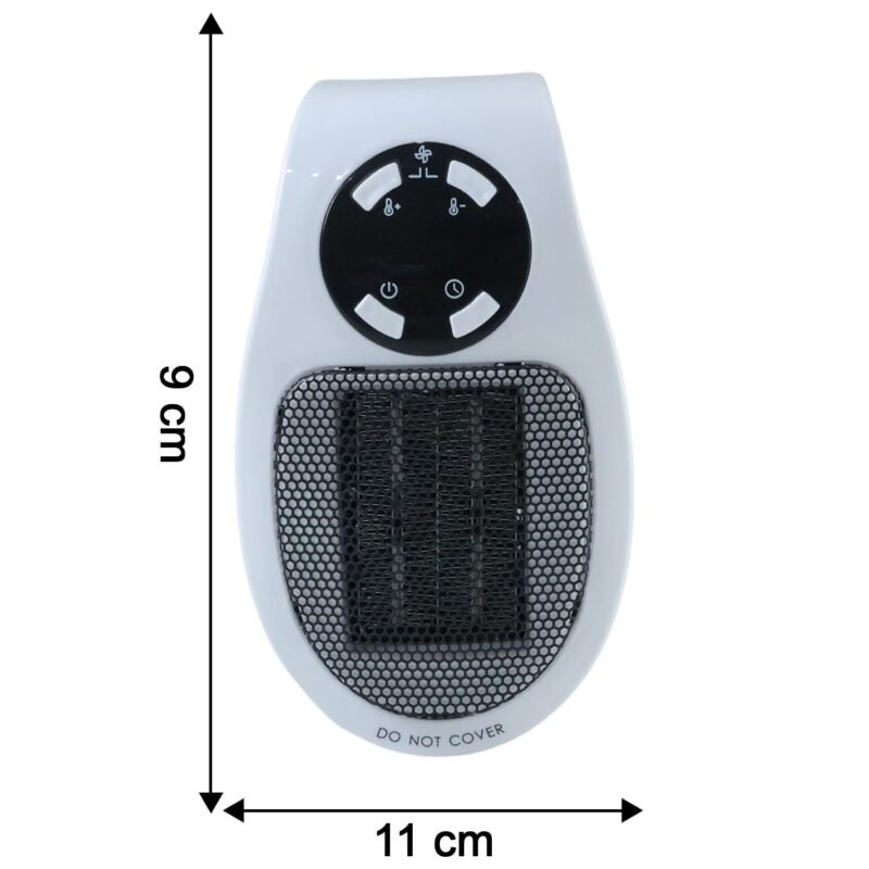 Portable Electric Room Heater – Compact 500W Space Heater for Small Indoor Spaces
