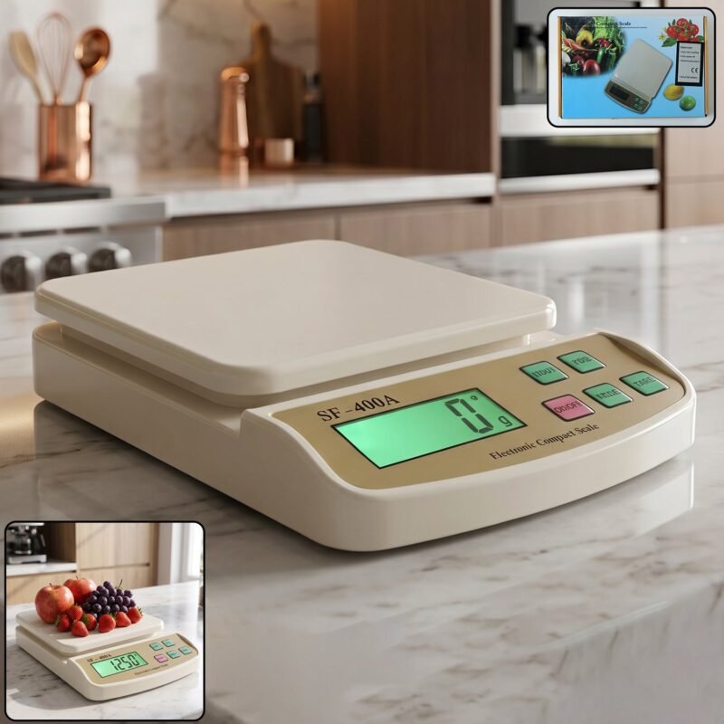 Kitchen Weighing Scale � Compact Digital Food & Recipe Measure