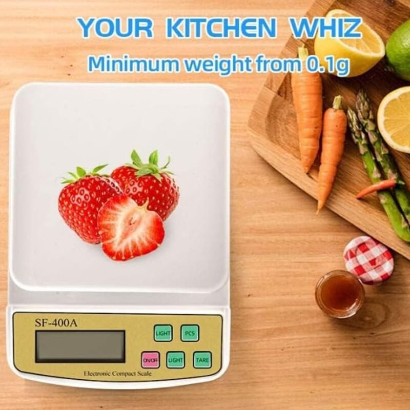 Kitchen Weighing Scale � Compact Digital Food & Recipe Measure