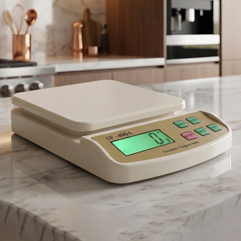 Kitchen Weighing Scale � Compact Digital Food & Recipe Measure
