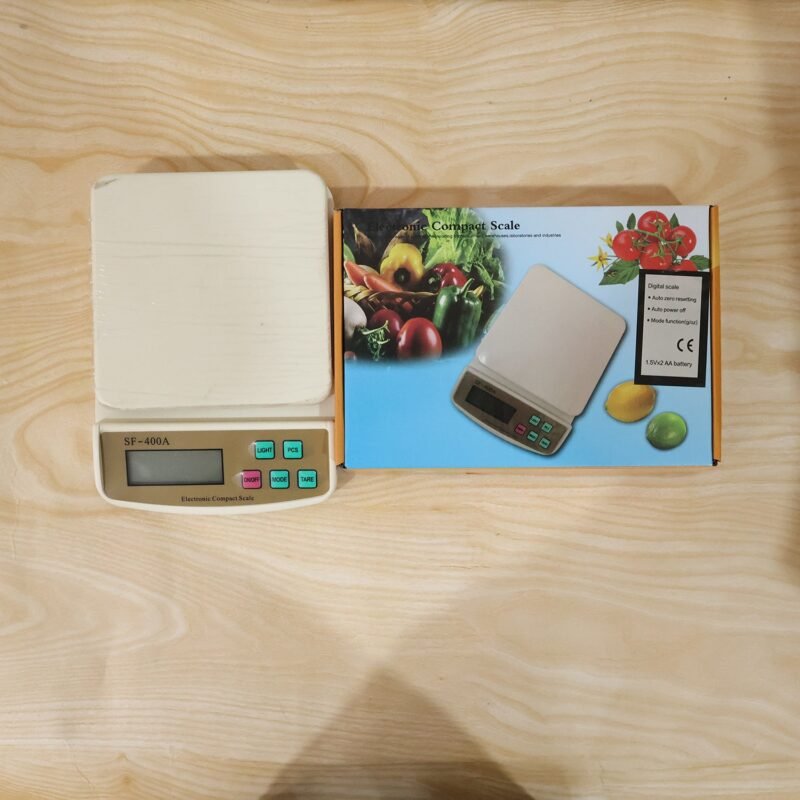 Kitchen Weighing Scale � Compact Digital Food & Recipe Measure