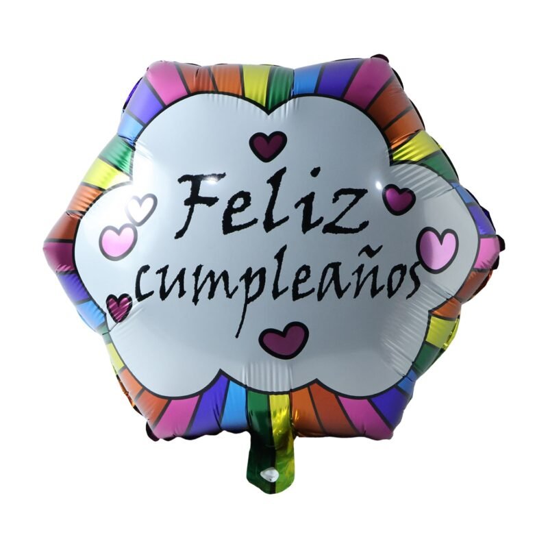 Feliz Cumpleanos Foil Balloon � Vibrant Birthday Decoration