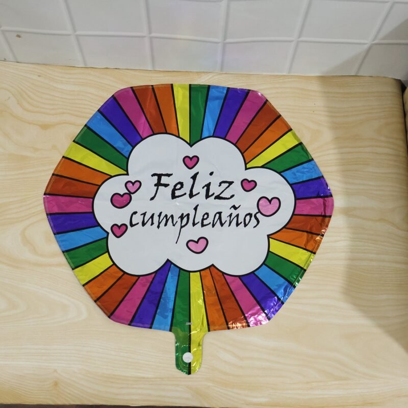 Feliz Cumpleanos Foil Balloon � Vibrant Birthday Decoration