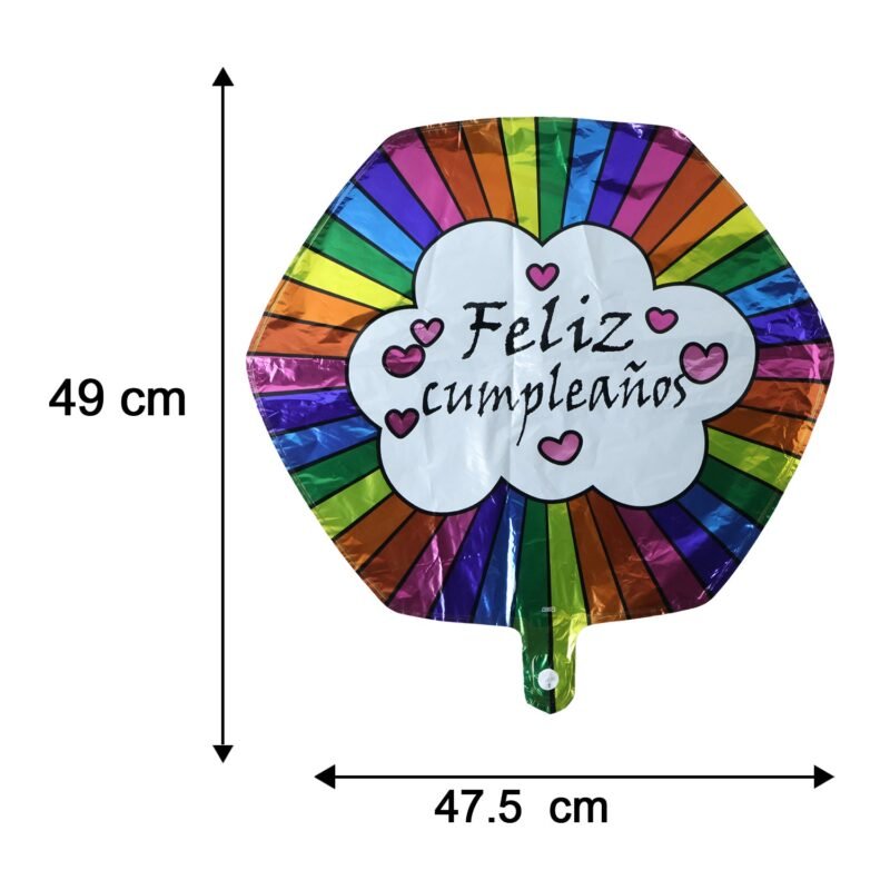 Feliz Cumpleanos Foil Balloon � Vibrant Birthday Decoration