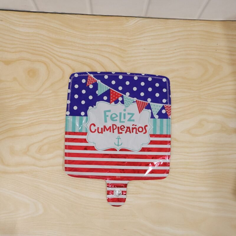 Feliz Cumpleanos Foil Birthday Balloon � Bright Party Decor
