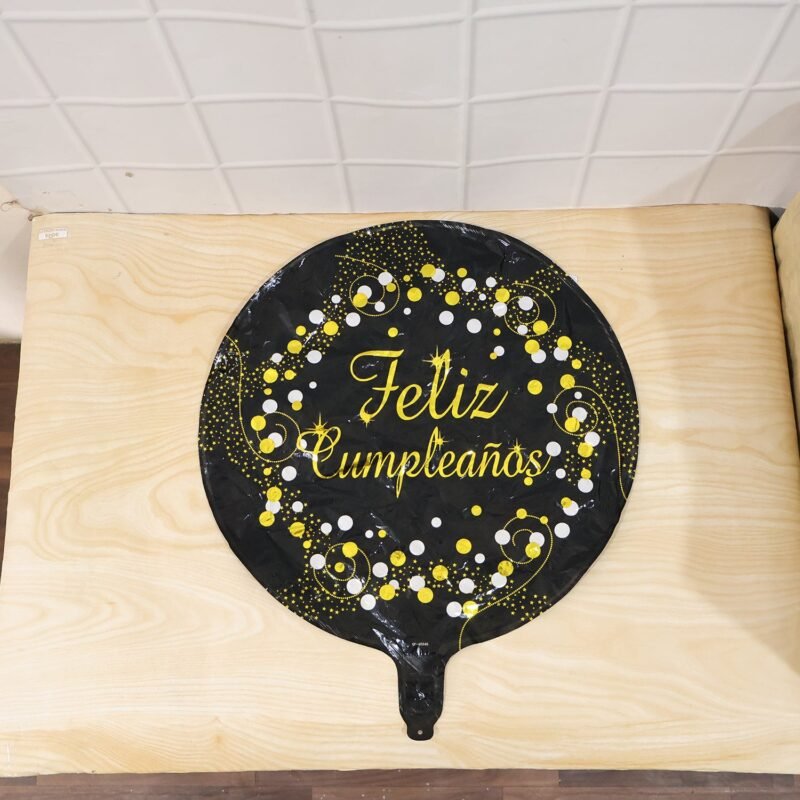 FelizFoilBalloonround004-live.jpg Feliz Cumpleanos Foil Balloon � Bright Party Decor for Birthdays