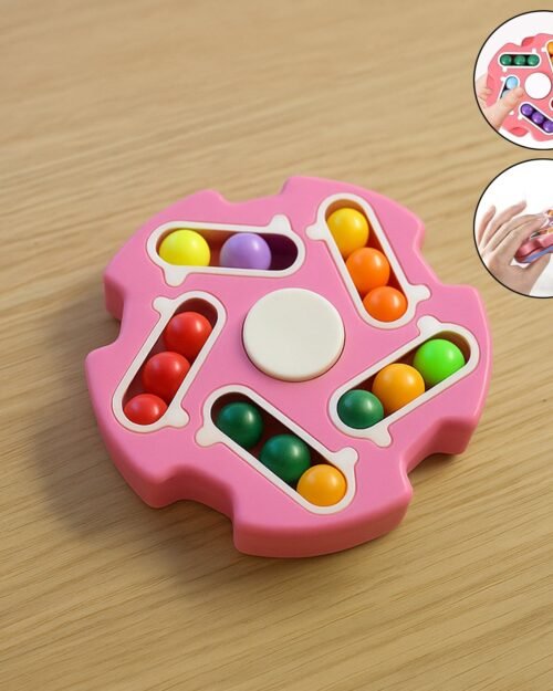 Fidget Magic Cube Spinner Toy – Stress Relief & Focus Enhancer