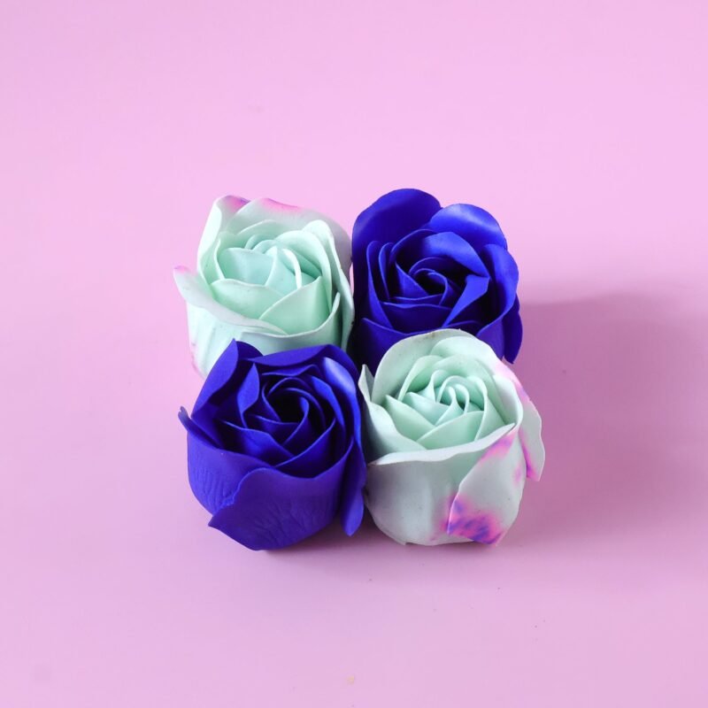 Luxury Rose Flower Bath Soap Gift Set – Elegant Relaxing Fragrance
