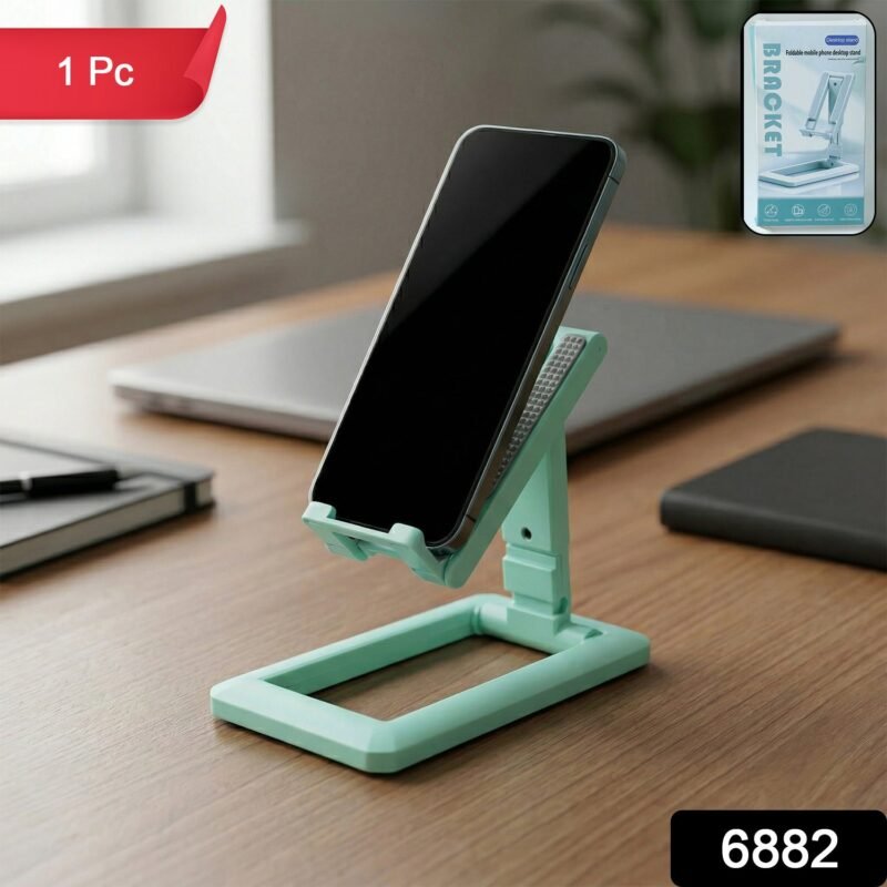 Foldable-mobile-stand-WOSKU02.jpg Foldable Mobile Phone Stand � Adjustable & Non-Slip for Comfortable Viewing