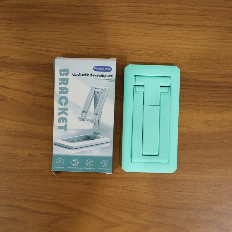Foldablemobilestand-live.jpg Foldable Mobile Phone Stand � Adjustable & Non-Slip for Comfortable Viewing