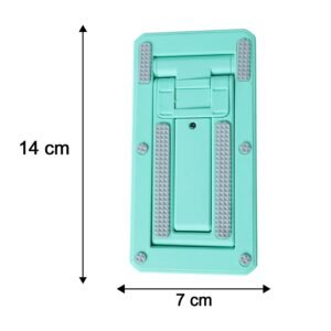 Foldablemobilestand-size.jpg Foldable Mobile Phone Stand � Adjustable & Non-Slip for Comfortable Viewing