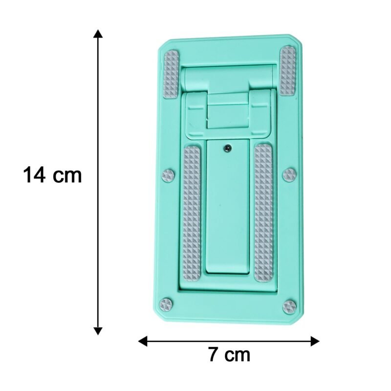 Foldablemobilestand-size.jpg Foldable Mobile Phone Stand � Adjustable & Non-Slip for Comfortable Viewing